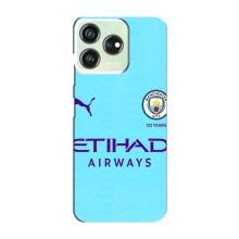 Силиконовые Чехлы принт Футбол на ZTE Blade V50 Design – Man City