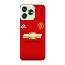 Силиконовые Чехлы принт Футбол на ZTE Blade V50 Design – Man United