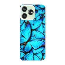 Силиконовый бампер с картинкой животных для ZTE Blade V50 Design (Крылья бабочек)