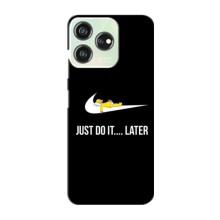 Силиконовый Чехол на ZTE Blade V50 Design с картинкой Nike (Later)