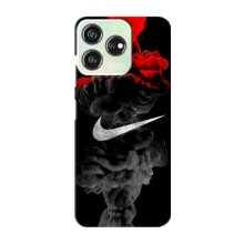 Силиконовый Чехол на ZTE Blade V50 Design с картинкой Nike – Nike дым