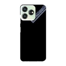 Силиконовый Чехол на ZTE Blade V50 Design (Воротник вышиванки)