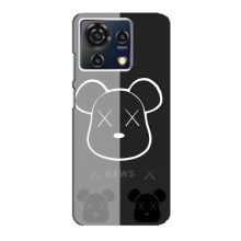 Чохли для ZTE Blade V50 Vita - Bearbrick Louis Vuitton (PREMIUMPrint) (БеарБрік очі)