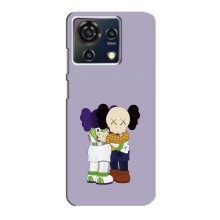 Чохли для ZTE Blade V50 Vita - Bearbrick Louis Vuitton (PREMIUMPrint) (Дружба Беарбрік)