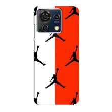 Чехлы для ZTE Blade V50 Vita - с картинкой JORDAN (AlphaPrint) (Лого Джордан)