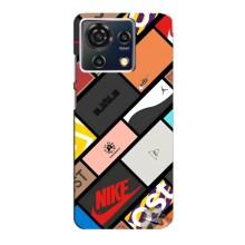 Чохол з Брендами одягу на ЗТЕ Блейд В50 Віта (Коробки)