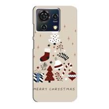 Чехол Санта Клаус для ZTE Blade V50 Vita (Merry Christmas)