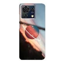 Чехол (ТПУ) с планетами на ZTE Blade V50 Vita – Сатурн