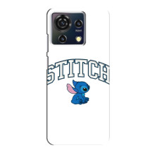 Чехол с принтом Стич на ZTE Blade V50 Vita (Стич лого)