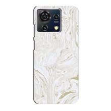 Мраморный чехол на ZTE Blade V50 Vita (VPrint) (Белый мрамор)
