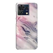 Мраморный чехол на ZTE Blade V50 Vita (VPrint) (Пурпурный Мрамор)