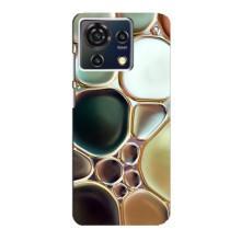 Мраморный чехол на ZTE Blade V50 Vita (VPrint) (Радужный Мрамор)