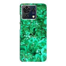 Мраморный чехол на ZTE Blade V50 Vita (VPrint) (Салатный Мрамор)