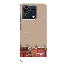 Новорічні, Святкові Чохли для ZTE Blade V50 Vita - 2024 год (Зимове місто)