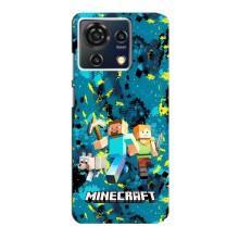 Чехлы для ZTE Blade V50 Vita (Персонажи Майн Крафт) (Майнкрафт)