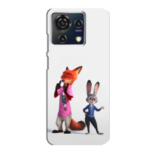 Силіконовий чохол з принтом Зоотрополіс для ZTE Blade V50 Vita – Джуді і Нік