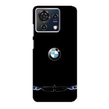 Силіконовий бампер з картинкою машини на ZTE Blade V50 Vita – Чорний BMW