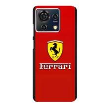 Силіконовий бампер з картинкою машини на ZTE Blade V50 Vita – Ferrari Logo