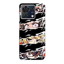Силиконовые чехлы с глазами Anime для ЗТЕ Блейд В50 Вита – Глаза на чорном