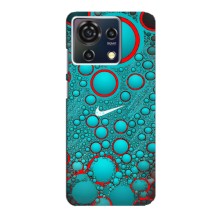 Силиконовый Чехол на ZTE Blade V50 Vita с картинкой Nike (Найк зеленый)