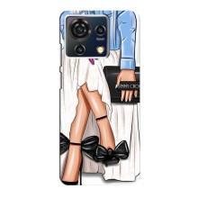 Силиконовый Чехол на ZTE Blade V50 Vita с картинкой Стильных Девушек (Мода)