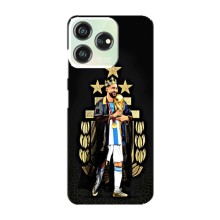 Чехлы для ZTE Blade V50 (Leo чемпион) (AlphaPrint) (Месси Король)