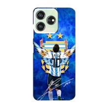 Чехлы для ZTE Blade V50 (Leo чемпион) (AlphaPrint) (Месси сборная)