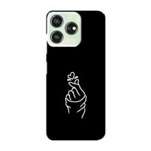 Чехлы (Знак сердечка) на ZTE Blade V50 – Знак Сердечка