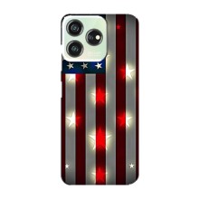 Чехол Флаг USA для ZTE Blade V50 (Флаг США 2)