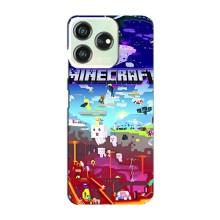 Чехол майнкрафт для ZTE Blade V50 – MINECRAFT
