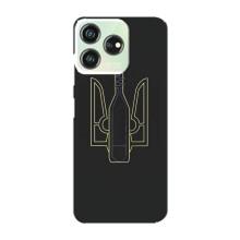 Чехол с картинкой (Патриотический ГЕРБ) на ZTE Blade V50 (Герб - Молотова)