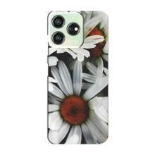 Чехол с ромашками на ZTE Blade V50 – Цветы Ромашки