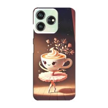 Чехол с мемом Тралалело тралала на ZTE Blade V50 (Балерина капучина)