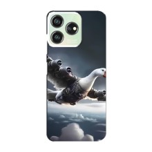Чехол с мемом Тралалело тралала на ZTE Blade V50 (Бомбардини гусини)
