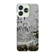 Новорічні, Святкові Чохли для ZTE Blade V50 - 2024 год – Let it snow