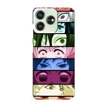Силиконовые чехлы с глазами Anime для ЗТЕ Блейд В50 – Глаза Хашира