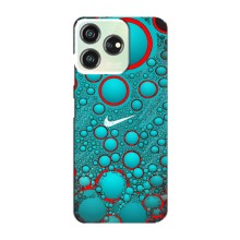 Силиконовый Чехол на ZTE Blade V50 с картинкой Nike (Найк зеленый)