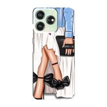 Силиконовый Чехол на ZTE Blade V50 с картинкой Стильных Девушек – Мода