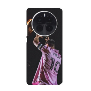 Чехол Месси футболист для ZTE Blade V70 Max – Месси с кубом