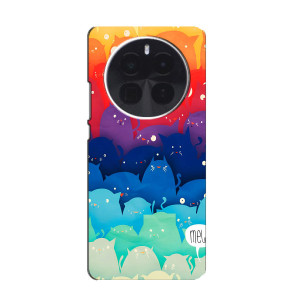 Чехол на ЗТЕ Блейд V70 Макс с Котами (VPrint)