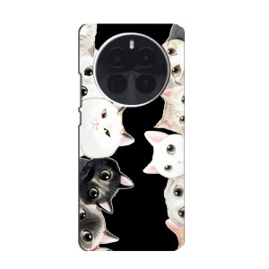 Чехол на ЗТЕ Блейд V70 Макс с Котами (VPrint)