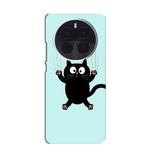 Чехол с принтом для ZTE Blade V70 Max (AlphaPrint) Модные коты