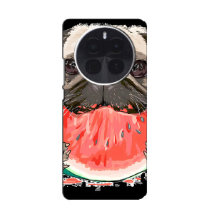 Чехол (ТПУ) Милые собачки для ZTE Blade V70 Max (Смешной Мопс)