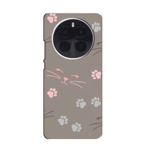 Чехол с рисунком кот на ZTE Blade V70 Max