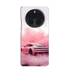 Чехол с авто Порше для ZTE Blade V70 Max – Розовый Порше