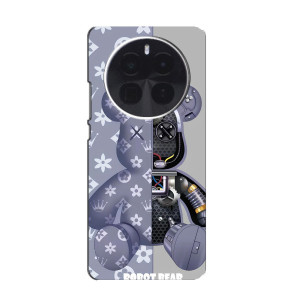 Силиконовый чехол для ZTE Blade V70 Max (Медведь Louis Vuitton)