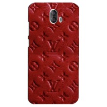 Текстурный Чехол Louis Vuitton для ЗТЕ Блейд В8 Про (Красный ЛВ)