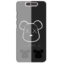 Чехлы для ZTE Blade V8 - Bearbrick Louis Vuitton (PREMIUMPrint) (БеарБрик глаза)