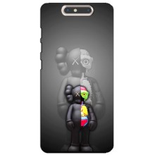 Чехлы для ZTE Blade V8 - Bearbrick Louis Vuitton (PREMIUMPrint) (Тело Bearbrick)