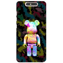 Чехлы для ZTE Blade V8 - Bearbrick Louis Vuitton (PREMIUMPrint) (Яркий Bearbrick)